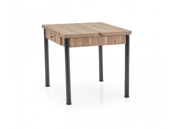 Разтегателна маса NEVA (Дървен плот Barok/ Black)